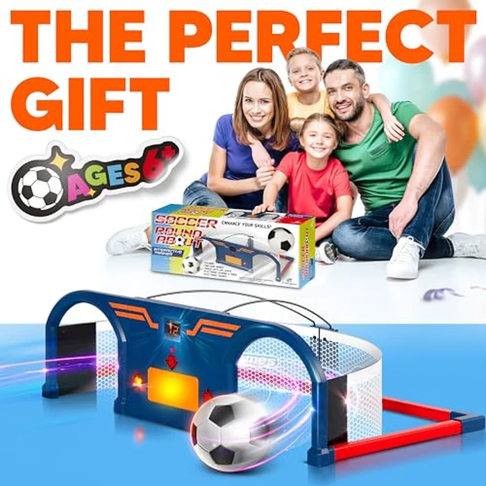 Soccer Trainer Ball Set, Soccer Roundabout Sport Games Gifts | Foot-Eye Coordination Hand-Eye, Football Exercises Agility Training by E E-JET GAMES - Image 6