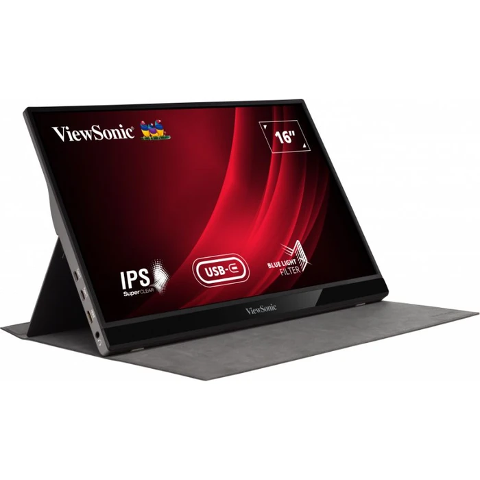 ViewSonic VG1655 Portable Monitor 15.6" - Silver - 15.6 Inch by ViewSonic - Image 2