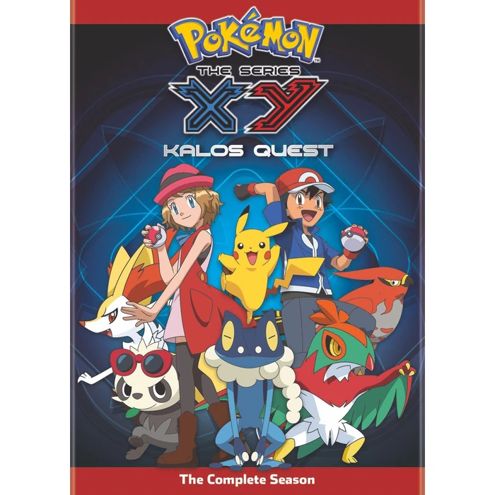 Pokemon The Series: XY Kalos Quest Complete Season (DVD) by Viz Media - Used - Like New condition