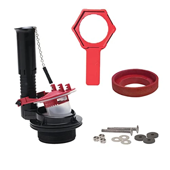 Fluidmaster K-540A-015 Universal 3-Inch Toilet Flush Valve Repair Kit with Toilet Tool Multicolor by Fluidmaster - Used - Acceptable condition - CA$15.81