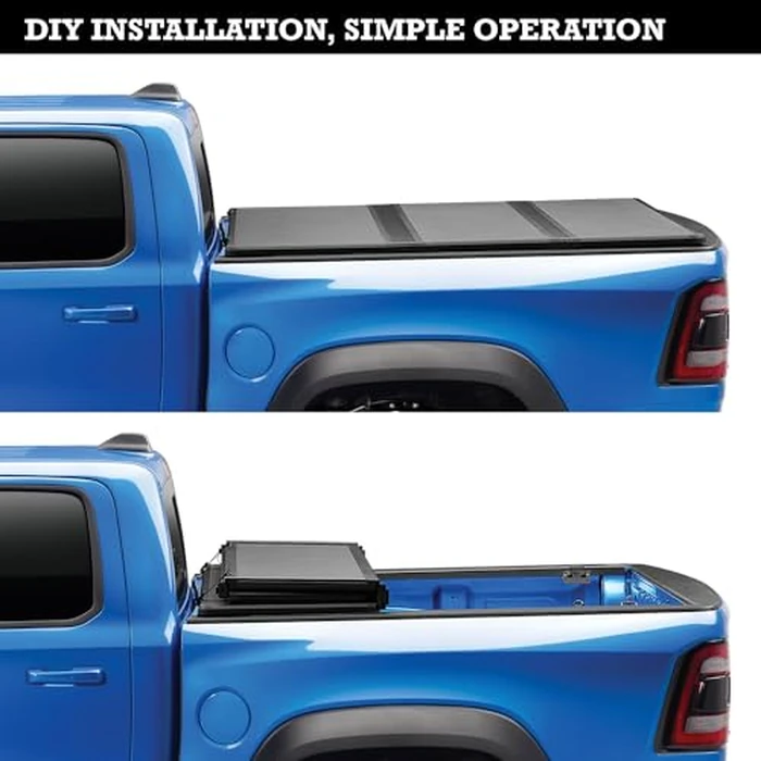 extang Solid Fold ALX Hard Folding Truck Bed Tonneau Cover | 88702 | Fits 2021-2023 Ford F-150 (incl. Raptor/Lightning) 5' 7" Bed (67.1) by RealTruck - Image 3