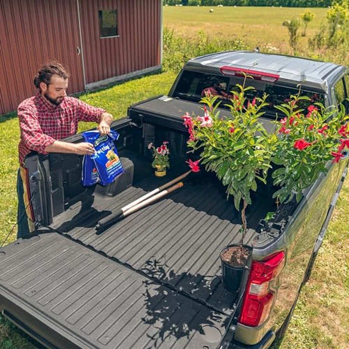 extang Solid Fold ALX Hard Folding Truck Bed Tonneau Cover | 88702 | Fits 2021-2023 Ford F-150 (incl. Raptor/Lightning) 5' 7" Bed (67.1) by RealTruck - Image 5