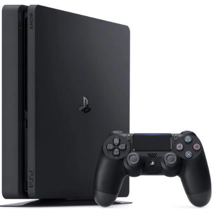 Sony PlayStation 4 Slim Gaming Console - 500GB - Jet Black by Sony - Refurbished - Excellent condition