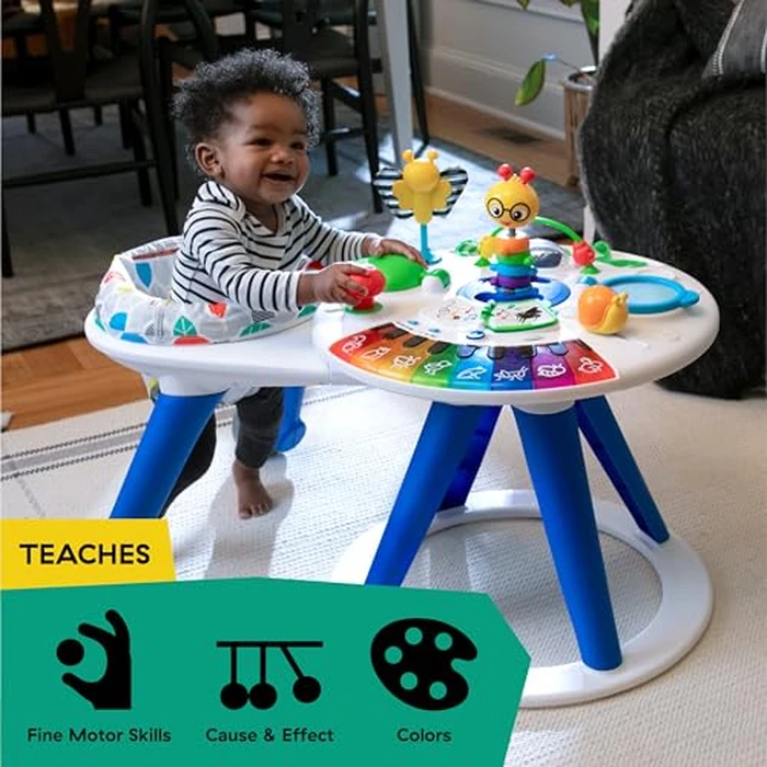 Baby Einstein Around We Grow 4-in-1 Walker, Discovery Activity Center and Table, Age 6 Months and up by Baby Einstein - Image 5