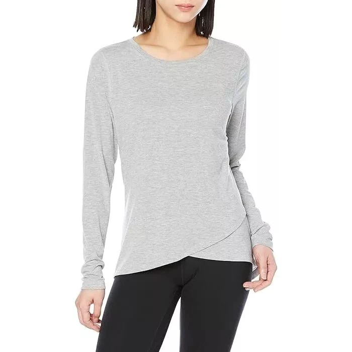 Member's Mark Women's Favorite Cross Front Tee Large - Grey Heather by Member's Mark - Refurbished - Brand New condition