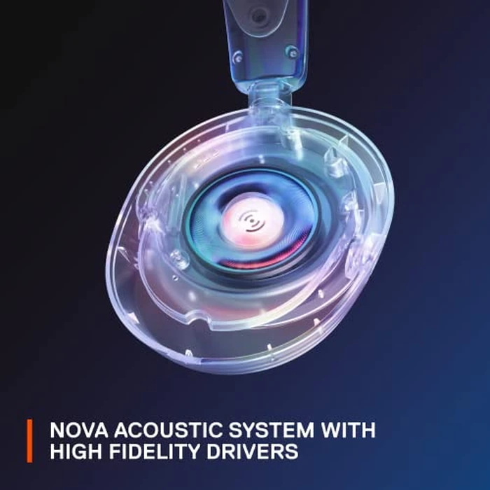 NEW SteelSeries Arctis Nova 1 Multi-System Gaming Headset - Hi-Fi Drivers - 360 degrees Spatial Audio - Comfort Design - Durable - Ultra Lightweight - Noise-Cancelling Mic - PC, PS5/PS4, Switch, Xbox - Black by SteelSeries - Image 5