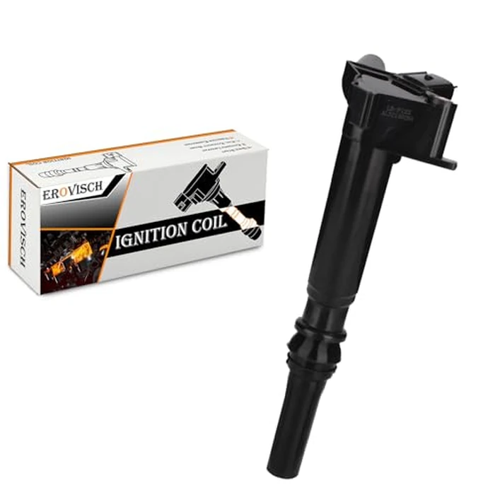UF631 OEM Ignition Coil - Compatible with Ford E-350 Super Duty F-150 F-250 Super Duty F-350 F-350 Super Duty Lobo 2010 2011 2012 2013 2014 2015 2016 2017-6.2L V8 - Replaces # DG525 AL3Z12029A C1800 by Erovisch - Used - Acceptable condition