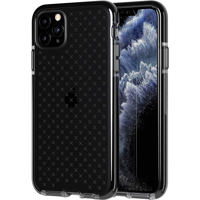 Tech21 Evo Check Phone Case for iPhone 11 Pro Max - Smokey Black by Tech21 - Refurbished - Acceptable condition - US$19.48