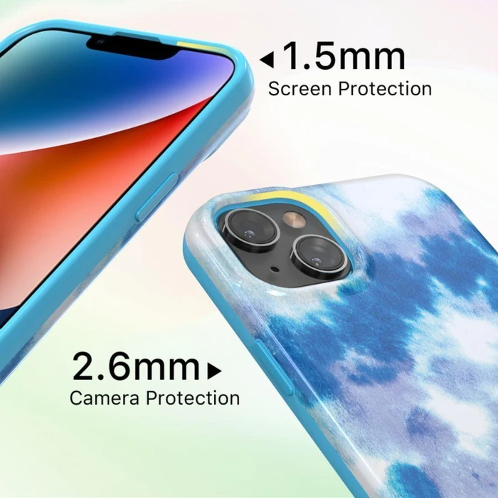 MyBat Pro Chic Series Phone Case for iPhone 14 Plus - Sky Tie Dye by MyBatPro - Image 4