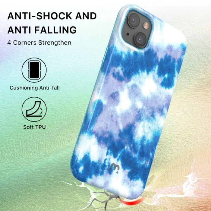 MyBat Pro Chic Series Phone Case for iPhone 14 Plus - Sky Tie Dye by MyBatPro - Image 5
