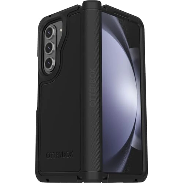 OtterBox Galaxy Z Fold5 Defender Series XT Case - Black, screenless, Rugged Hinge Protection, Lanyard Attachment, PowerShare and Wireless Charging Compatible by OtterBox - Image 5