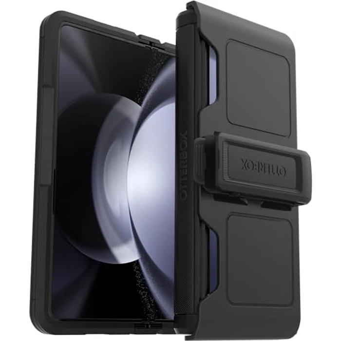 OtterBox Galaxy Z Fold5 Defender Series XT Case - Black, screenless, Rugged Hinge Protection, Lanyard Attachment, PowerShare and Wireless Charging Compatible by OtterBox - Image 6