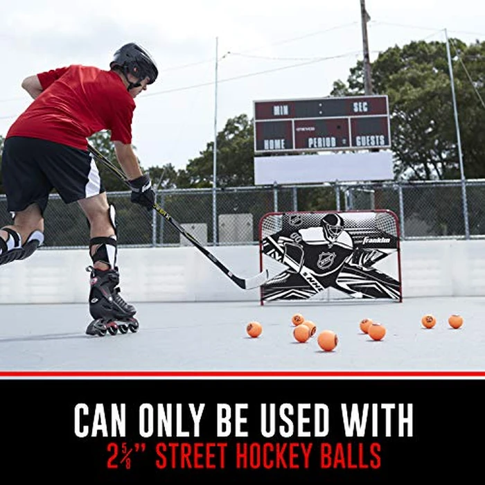 Franklin Sports NHL Hockey Goalie Shooting Target - Hockey Goal Practice Target - Street Hockey Net Goalie Target - Easy Attach Target - 54" x 44", Multi, One Size by Franklin Sports - Image 3