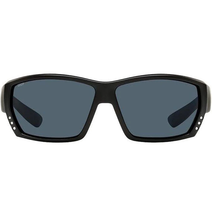 Costa Del Mar Tuna Alley Sunglasses 06S9009 - Matte Black Frame/Grey Lens by Costa Del Mar - Refurbished - Excellent condition