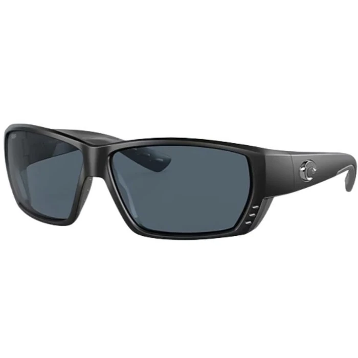 Costa Del Mar Tuna Alley Sunglasses 06S9009 - Matte Black Frame/Grey Lens by Costa Del Mar - Image 2