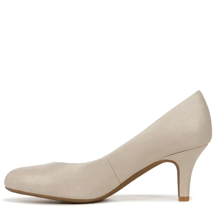 LifeStride Women's Parigi Pump, Platino Gold Metallic, 8 Wide by LifeStride - Image 9
