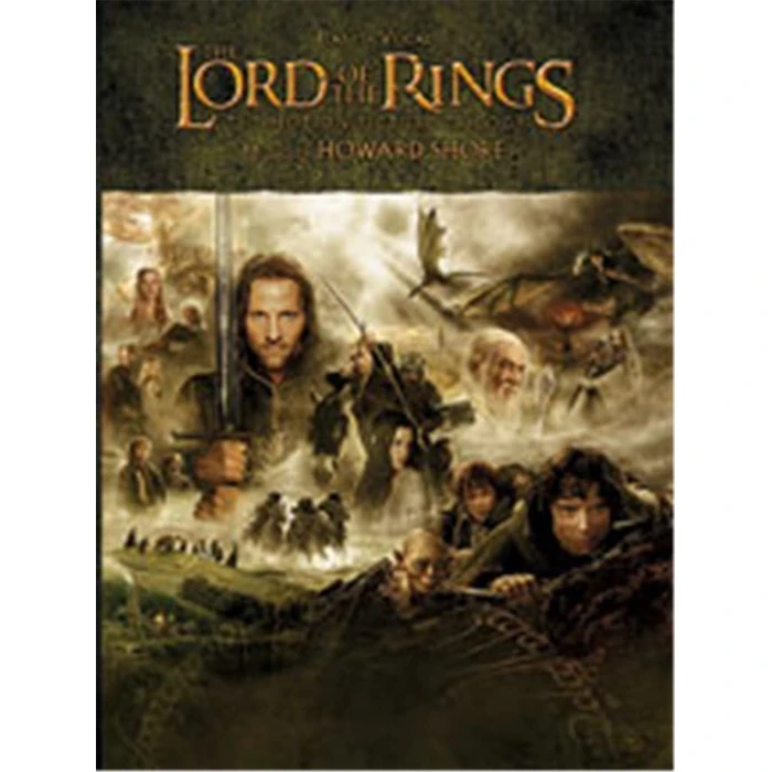 The Lord of the Rings Trilogy: Music from the Motion Pictures Arranged for Solo Piano by Alfred Music - Used - Acceptable condition - US$15.98
