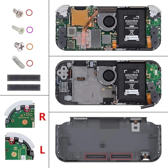eXtremeRate Clear Lime Green DIY Replacement Shell for Nintendo Switch Lite, NSL Handheld Controller Housing with Screen Protector, Custom Case Cover for Nintendo Switch Lite - Controller Without by eXtremeRate - Image 7