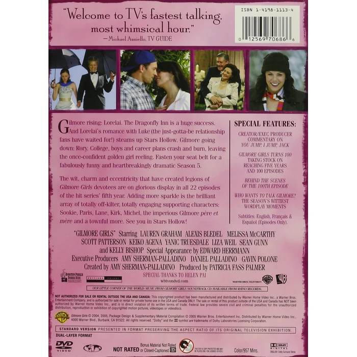Gilmore Girls: Season 5 (Digipack) by Warner Home Video - Image 3