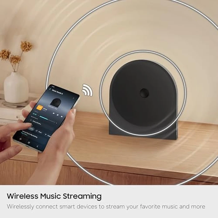 Samsung Music Studio 5 Smart Speaker, 2.0 ch, Q-Symphony, WiFi and Bluetooth (2026 Model) by Samsung - Image 4