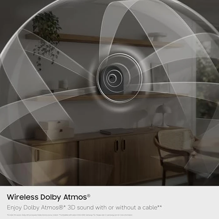 Samsung Music Studio 5 Smart Speaker, 2.0 ch, Q-Symphony, WiFi and Bluetooth (2026 Model) by Samsung - Image 5