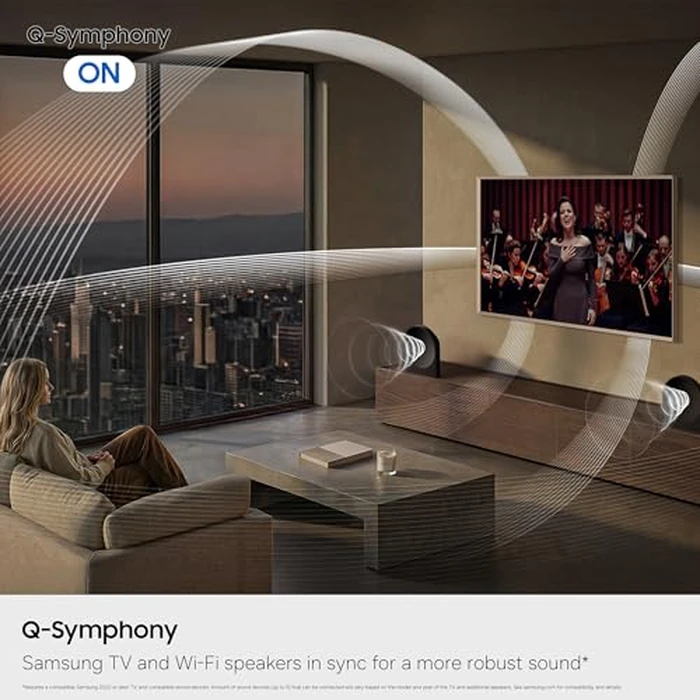 Samsung Music Studio 5 Smart Speaker, 2.0 ch, Q-Symphony, WiFi and Bluetooth (2026 Model) by Samsung - Image 6