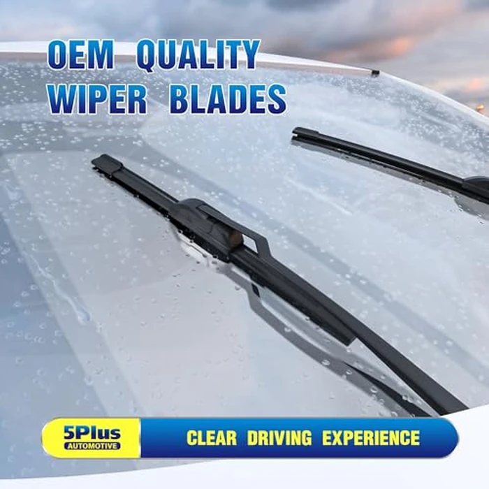 5 PLUS Windshield Wipers Replacement For 2016-2024 Honda Pilot Windshield Wipers, Original Equipment Automotive Replacement Windshield Wiper Blades 26"+24"+14"(3 Wipers) by 5 PLUS - Image 4