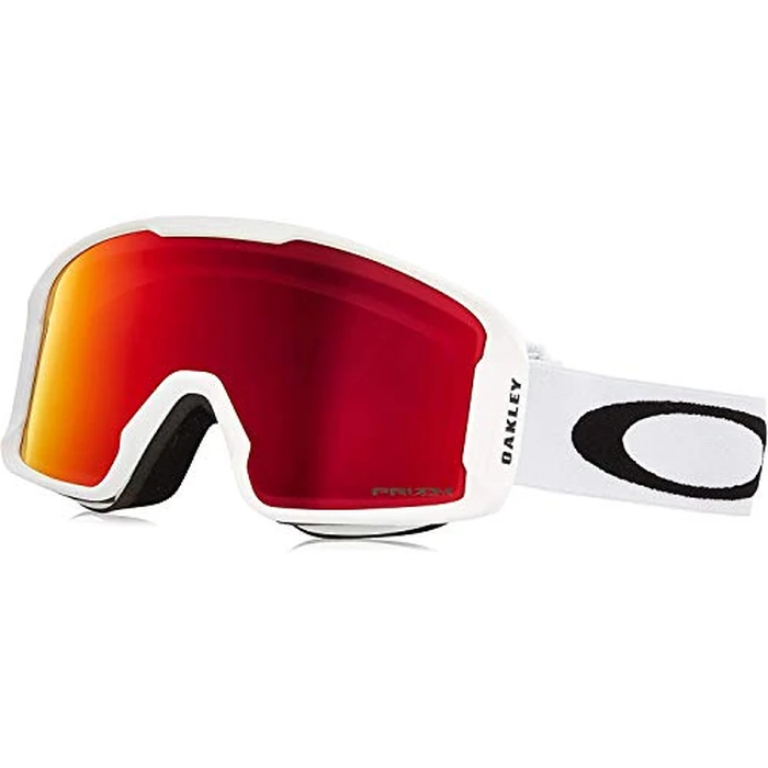 Oakley Line Miner XM Matte White Prizm Torch Iridium by Oakley - Image 1