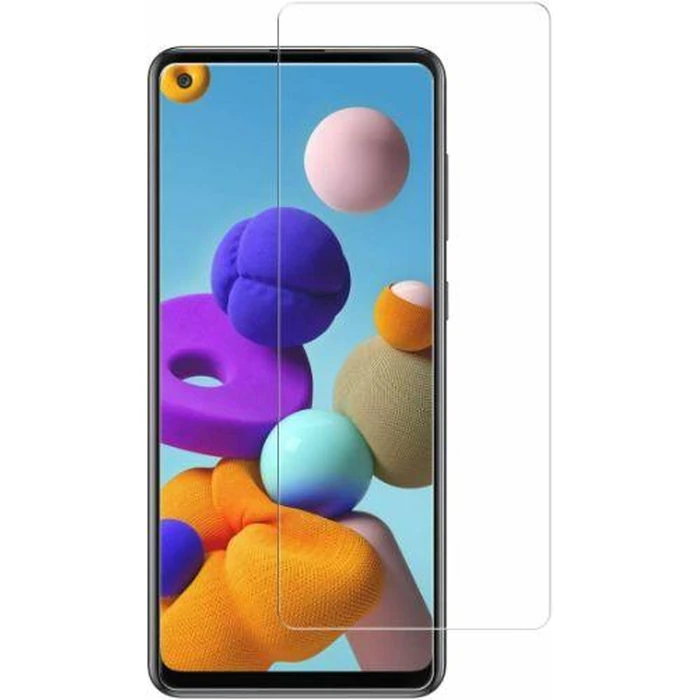 PureGear HD Tempered Glass Screen Protector for Galaxy A21 - Clear by PureGear - Refurbished - Brand New condition - US$8.28