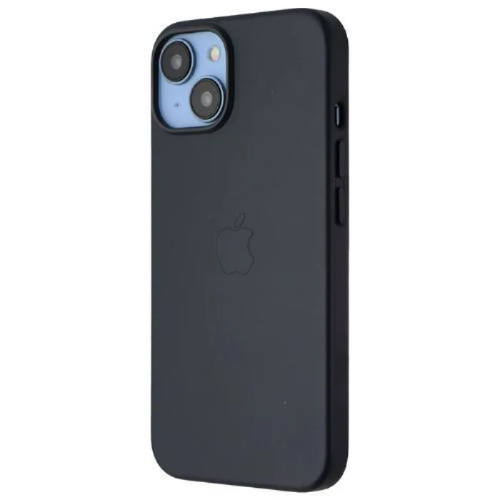 Apple Leather Case with MagSafe for iPhone 14 - Midnight by Apple - Image 1