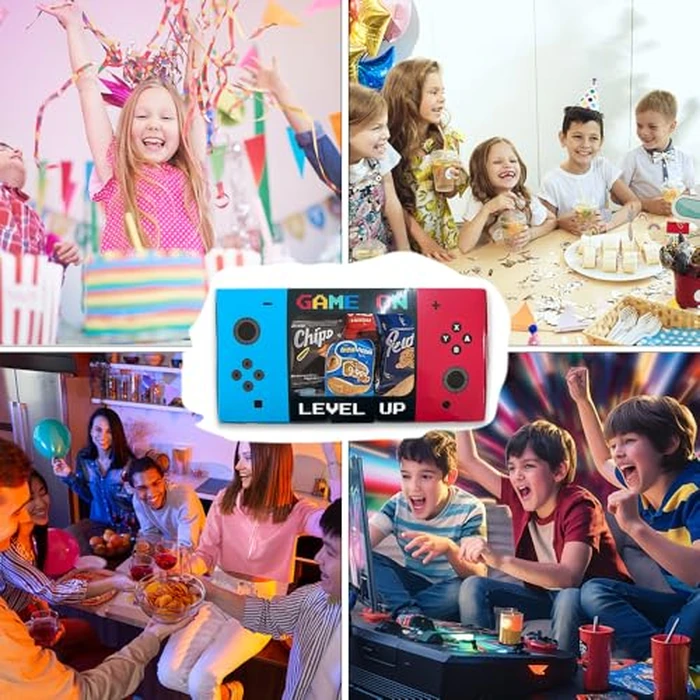 Sahjzk 12PCS Video Game Party Favor Boxes with Clear Window | Gamer Goodie Boxes for Kids Birthday Supplies | Gaming Themed Treat Boxes for Candy & Toys | Party Decorations & Gifts by Sahjzk - Image 6