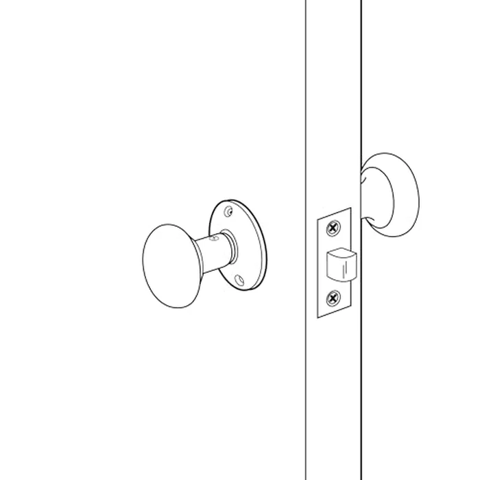 Prime-Line Products E 2498 Door Knob Set with Spindle, Satin Nickel by Prime-Line - Image 4