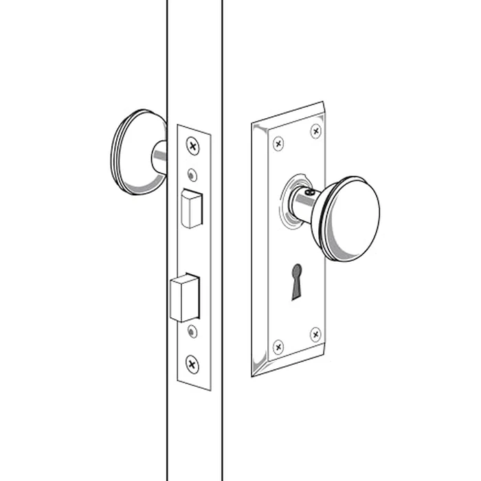 Prime-Line Products E 2498 Door Knob Set with Spindle, Satin Nickel by Prime-Line - Image 5