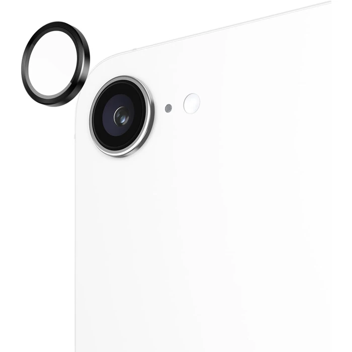 Case-Mate Aluminum Ring HD Camera Lens Protector for iPhone 16e - Black by Case-Mate - Refurbished - Brand New condition