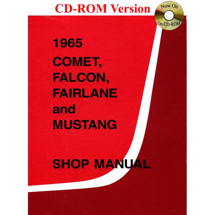 1965 Comet, Falcon, Fairlane and Mustang Shop Manual by Forel Publishing Company, LLC - Used - Like New condition