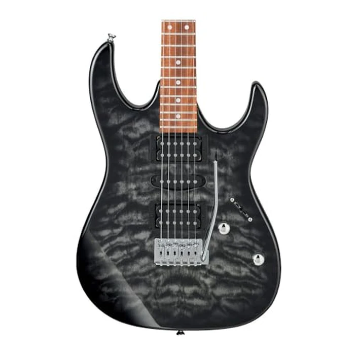 Ibanez GIO Series GRX70QA - Transparent Black Sunburst by Ibanez - Image 2
