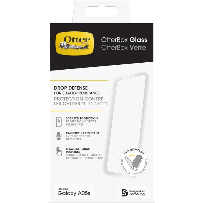 OtterBox Glass Drop Defense Screen Protector for Samsung Galaxy A05s - Clear by OtterBox - Image 2
