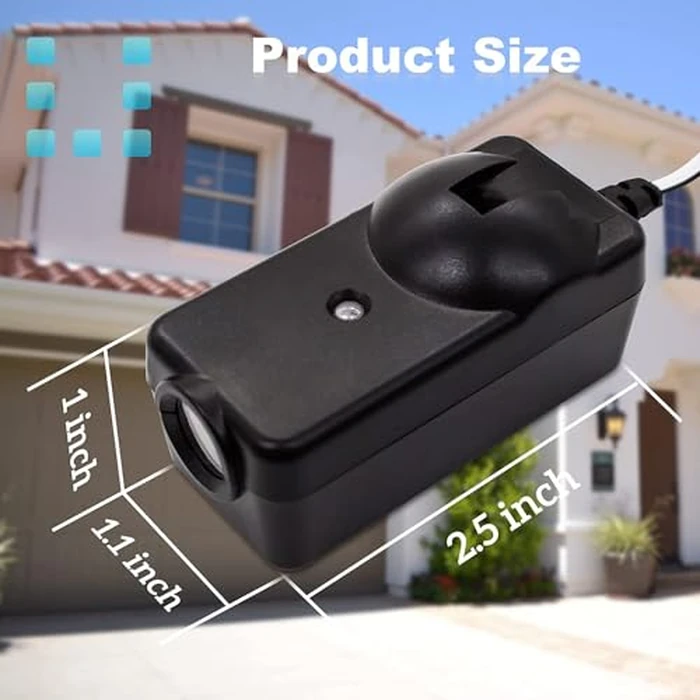 41A5034 G801CB-P Safety Sensor Kit, Replacement for Craftsman/Chamberlain/Liftmaster Garage Door Sensor, Compatible with Liftmaster/Chamberlain/Craftsman Garage Door openers Made After 1997 by WOLIDAODAO - Image 3