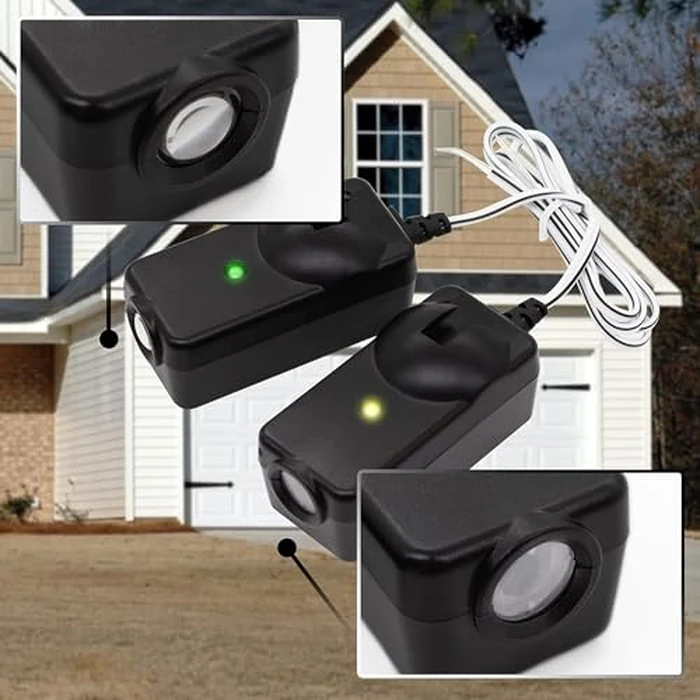 41A5034 G801CB-P Safety Sensor Kit, Replacement for Craftsman/Chamberlain/Liftmaster Garage Door Sensor, Compatible with Liftmaster/Chamberlain/Craftsman Garage Door openers Made After 1997 by WOLIDAODAO - Image 4