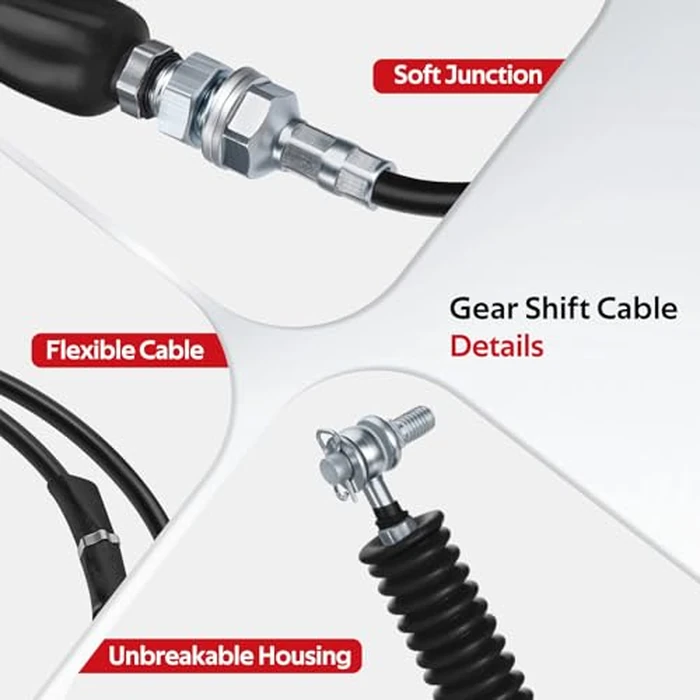 JAVIK Gear Shift Cable Fit for Polaris General 1000 XP 2016-2025,O.E.M#7082078 by JAVIK - Image 4
