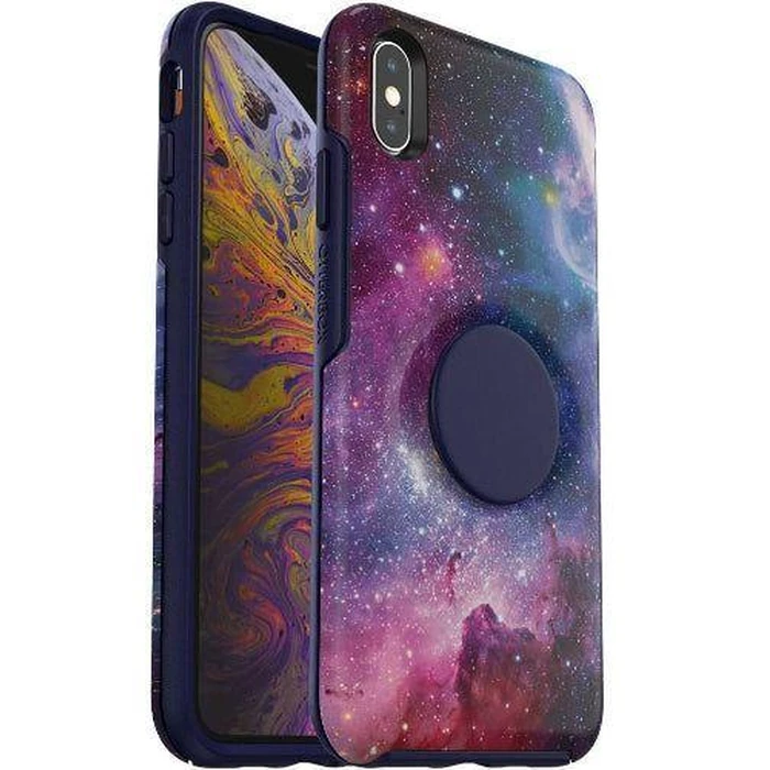 Otterbox Otter + Pop Symmetry Series Phone Case for iPhone XS Max - Blue Nebula by Otterbox - Image 1