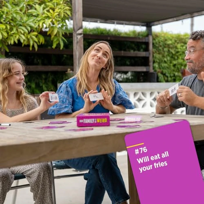 DSS Games Our Family is So Weird [A Family Card Game to Decide Who’s Most Likely to | Game Night Idea for Kids, Adults & Groups | Great for Halloween, Stocking Stuffers, Friendsgiving, Thanksgiving] by DSS Games - Image 4