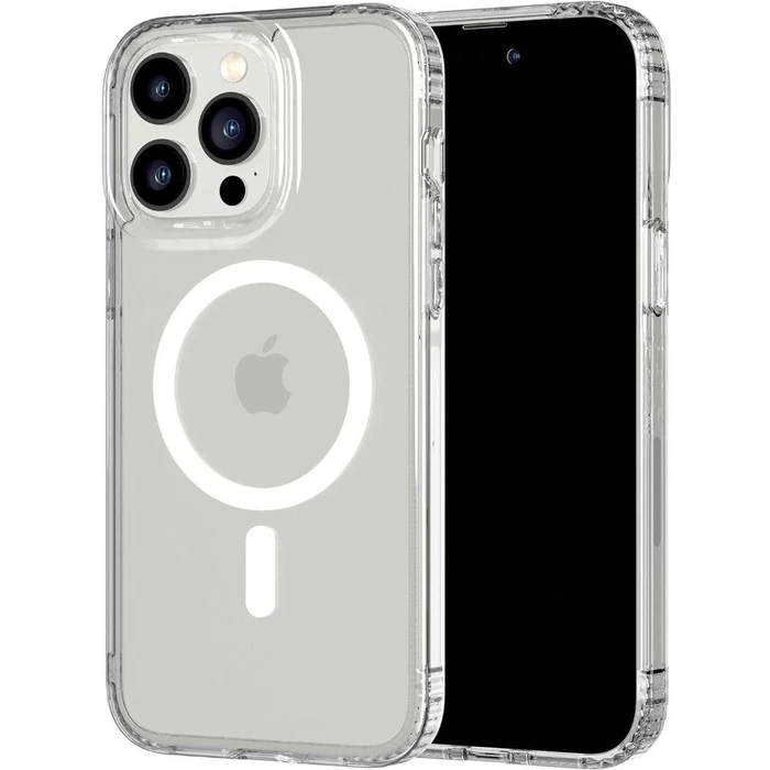 Tech21 EvoClear Series Phone Case with MagSafe for iPhone 14 Pro Max - Clear - Premium by Tech21 - Refurbished - Premium condition - US$12.14