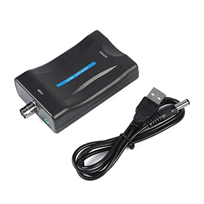 BNC to HDMI Converter Display, HD 1080P 720P Video Adapter Surveillance Monitor Connect High Definition TV, High Definition Projector by Yosoo Health Gear - Image 1