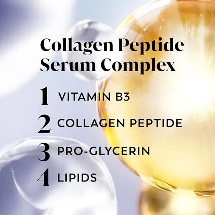 Olay Body Wash for Women, Elasticity Boosting, Collagen Peptide Serum Complex, Renews Moisture, Free of Parabens & Phthalates, Vitamin B3 Lameller Technology, For All Skin Types, 20 fl oz (Pack of 4) by Olay - Image 3