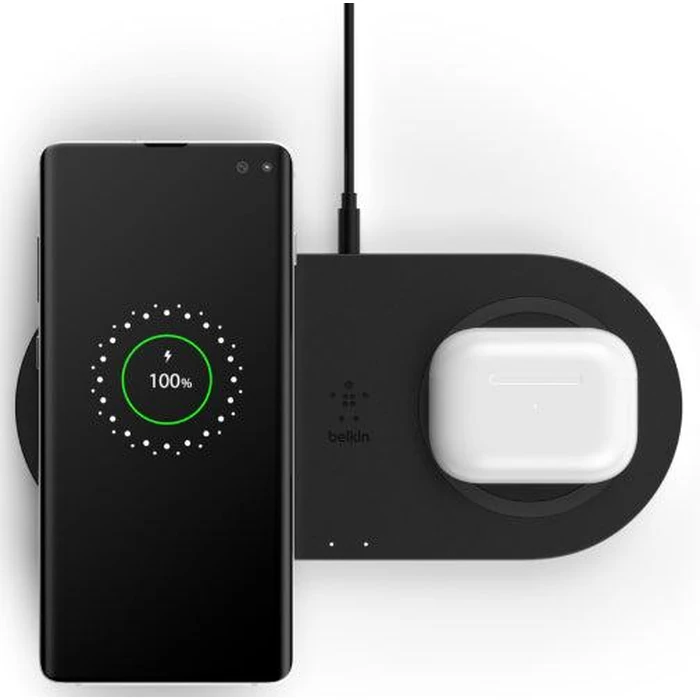 Belkin BOOST↑CHARGE(TM) Dual Wireless Charging Pads - Black by Belkin - Refurbished - Excellent condition - US$14.48