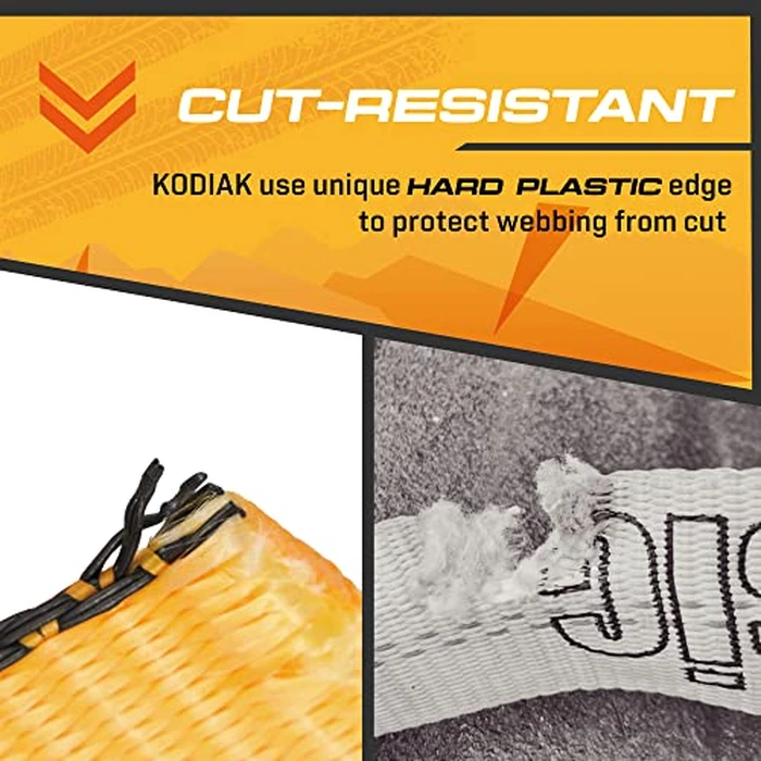 Auto Hauler Car Tie Down Straps for Trailers-4 Pack-104 Inch-Swivel J Hooks & Massive Rubber Pad- 10,000 Strength by KODIAK STRAPS by KODIAK STRAPS - Image 8