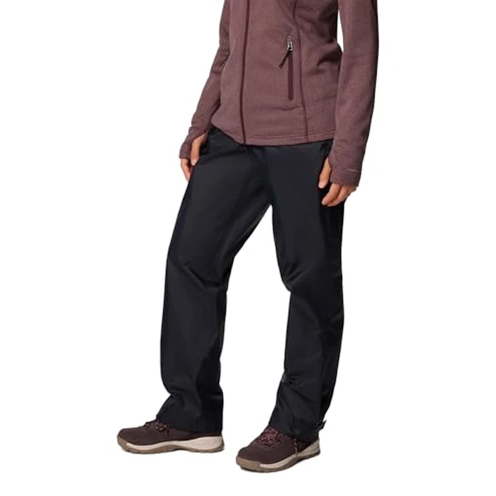 Columbia Womens Storm Surge II Waterproof Rain Pant, Black, 3X by Columbia - Image 4