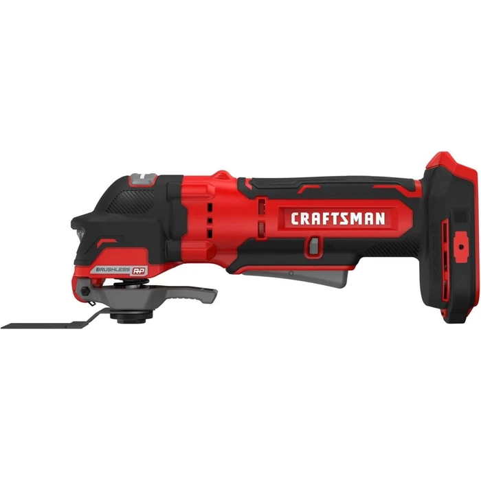 Craftsman CMCE565BR V20* BRUSHLESS RP(TM) Cordless Oscillating Tool (Tool Only) - Red/Black by Craftsman - Image 2