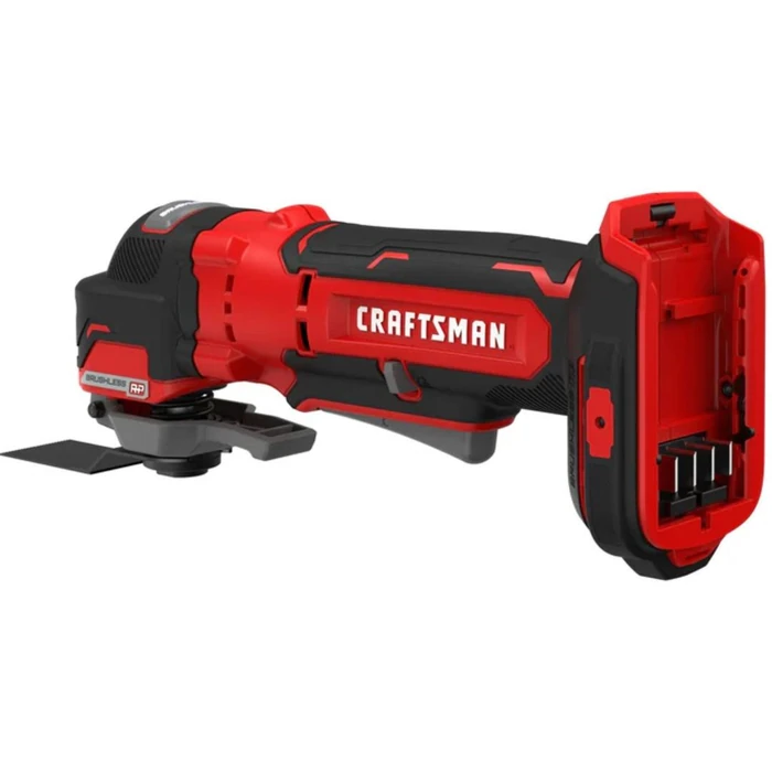 Craftsman CMCE565BR V20* BRUSHLESS RP(TM) Cordless Oscillating Tool (Tool Only) - Red/Black by Craftsman - Image 6
